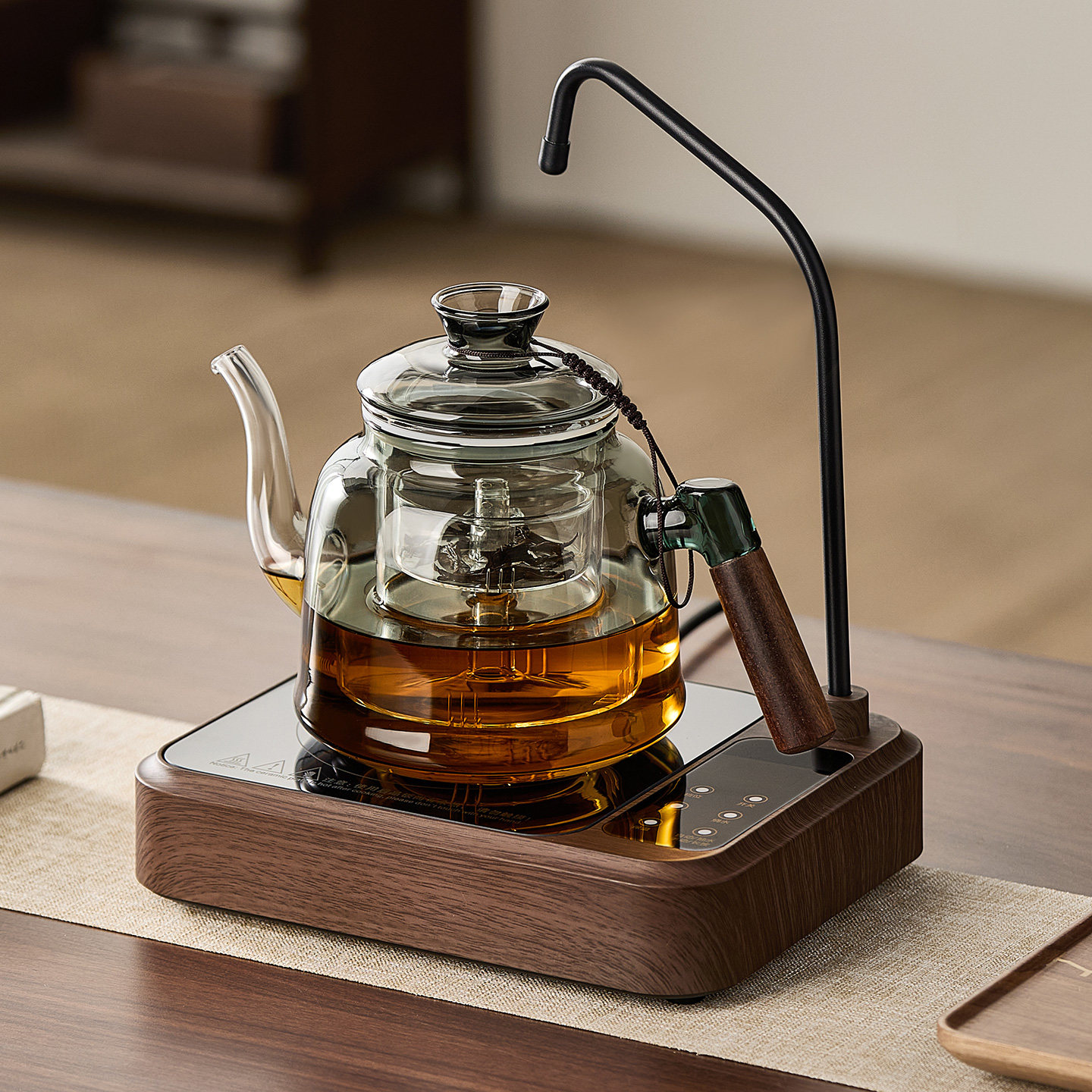 自动上水电陶炉煮茶套装