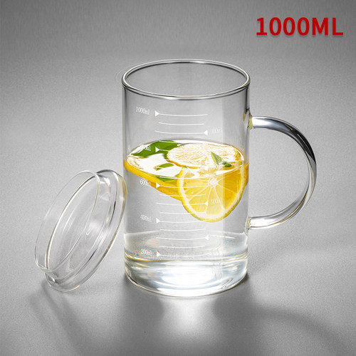 1000毫升玻璃杯家用耐高温