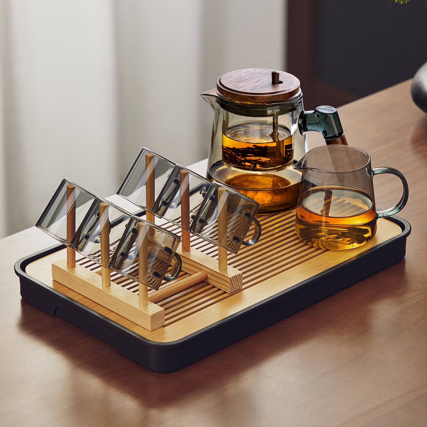 【一键过滤】家用泡茶具套装