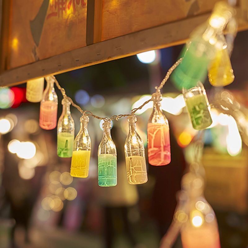 夜市摆摊氛围彩灯串装饰灯