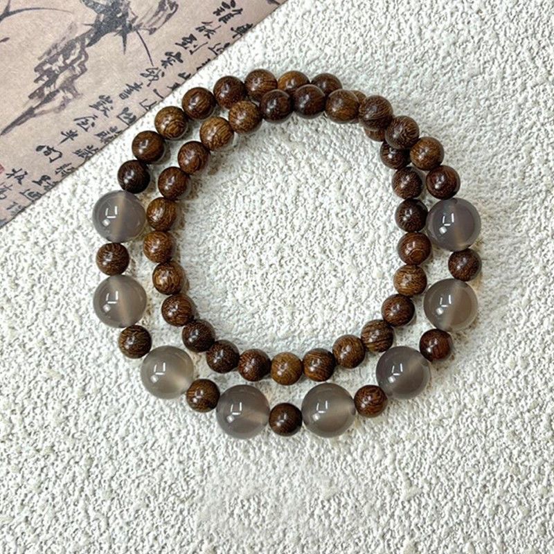 半城山水新中式双层手链