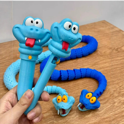 盖瑞一条蛇疯狂动物城2周边血清笔学生专用笔卡通动漫周边公仔