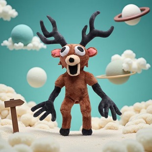 99nights deer forest plush鹿怪物毛绒玩具玩偶公仔 the 新品