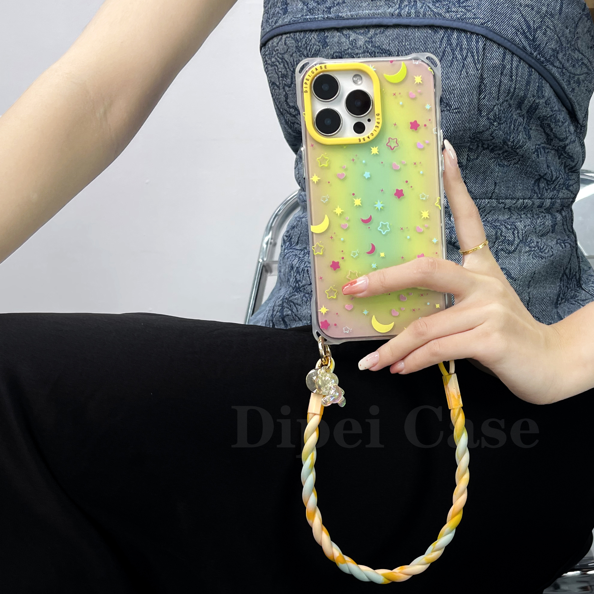 少女星首选四角带孔手机壳