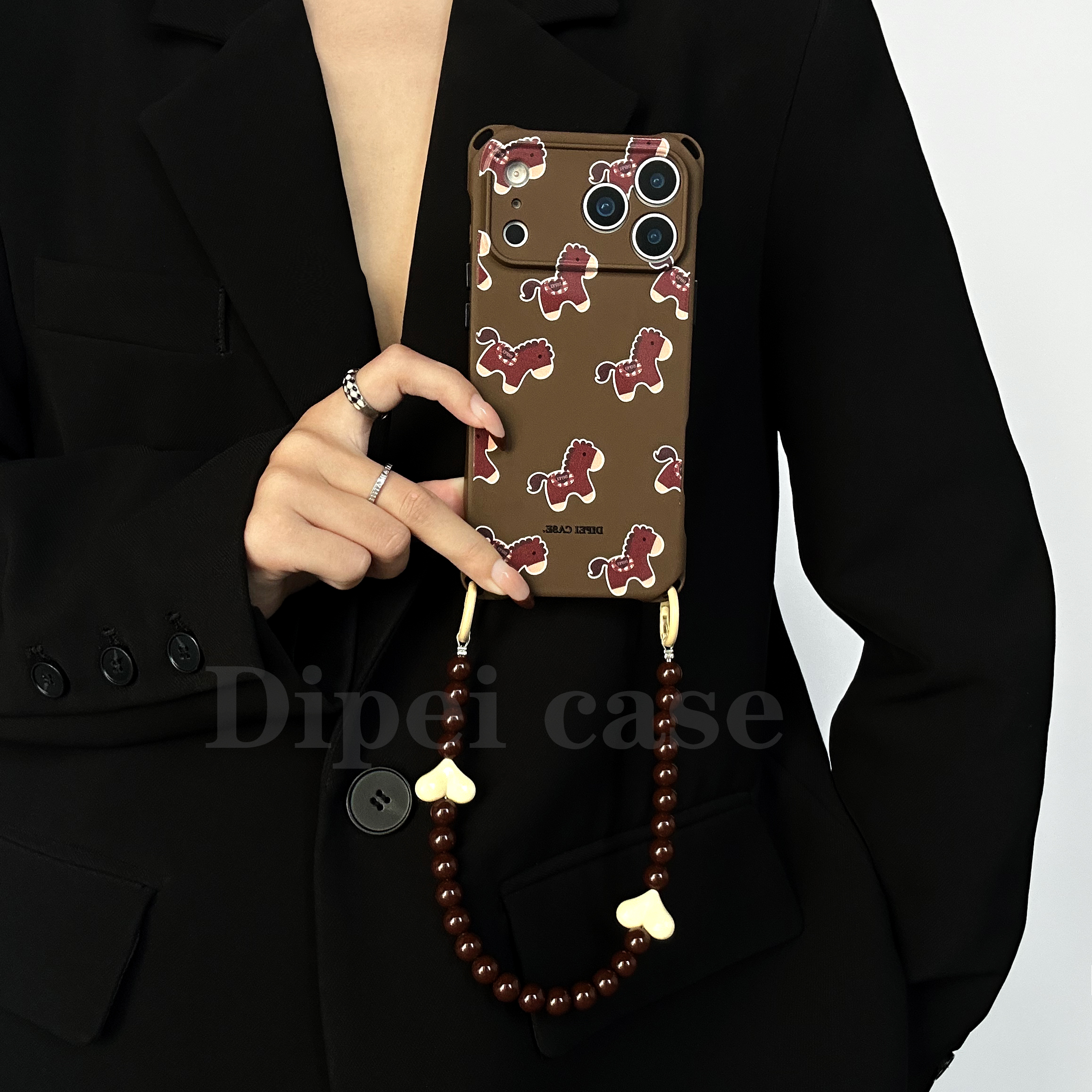 马年手机壳必入~巧克力链条设计