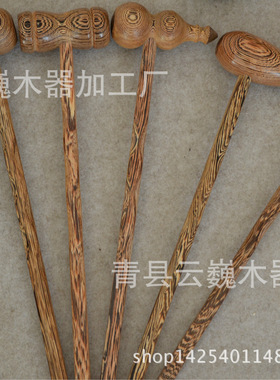鸡翅木健身锤敲背葫芦木质鸭蛋按捶敲打锤厂家大量