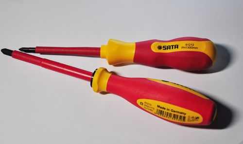 世达工具G系列十字型绝缘螺丝批///