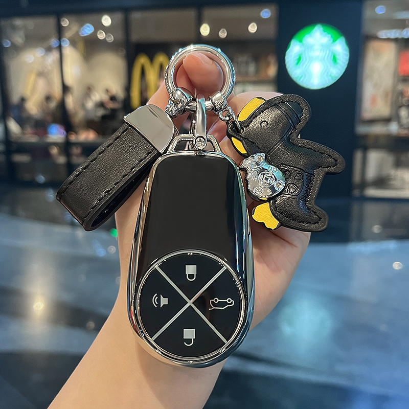 适用蔚来es6钥匙套es8 es7 ec6扣et7包2022款et5汽车高档女壳专用