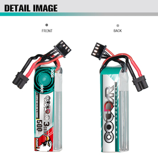 15.2V HV高倍率锂电池室内飞机 鹰氪500MAH 100C