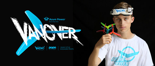 azurepower5寸fpv穿越机竞速