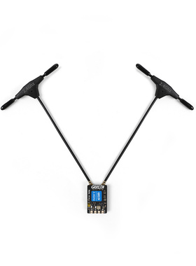 GEPRC 格普 ELRS DUAL 2.4G 分集双天线接收机 刷新率高  穿越机