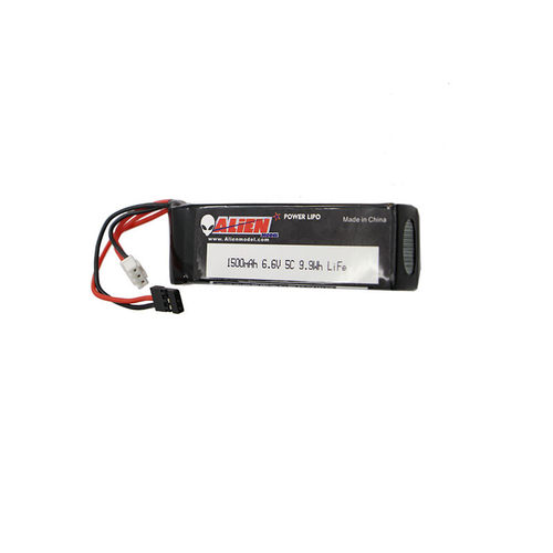 高能 外星人 ALIENMODEL 铁锂电池 1500mAh 5C 2S 6.6V LiFe电池