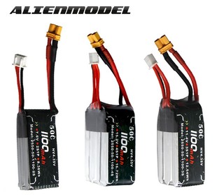 1100MAH 锂电池LIPO 高能ALIEN 50C高压HV穿越机 MODEL