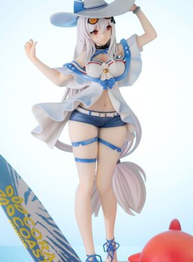 动漫现货国产泳装斯卡蒂1/7手办 海滨夏日 VER. 手办模型摆件