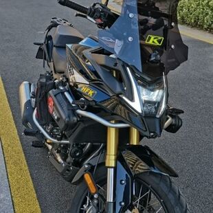 适用适用加宽隆鑫300DS直线风挡 500DS改装风挡 650DS加高风挡定