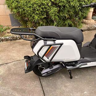 适用25款小牛nxt装饰品护杠防摔保险杠外卖后货架尾箱架改装配件