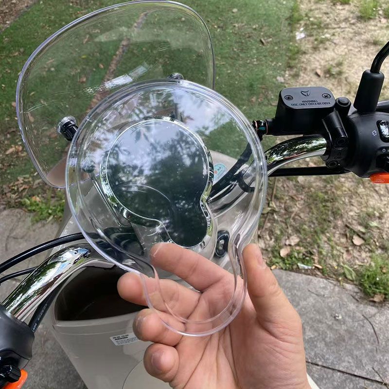 适用适配于雅迪摩登M35-H高清透明保护罩M35防水加厚仪表壳改装配