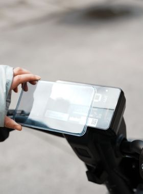 适用适用九号新款FZ160/FZ1专用高清透明屏幕保护罩仪表盖防剐防