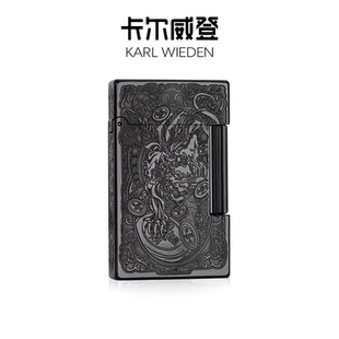 KW卡尔威登朗声打火机送男友生日礼物男生貔貅高颜值充气防风男士