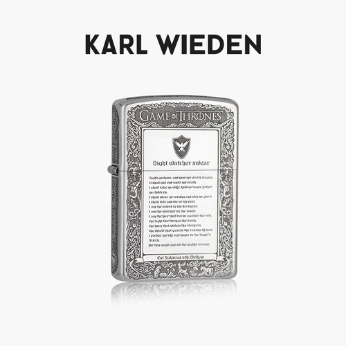 卡尔威登纯银手工定制煤油打火机