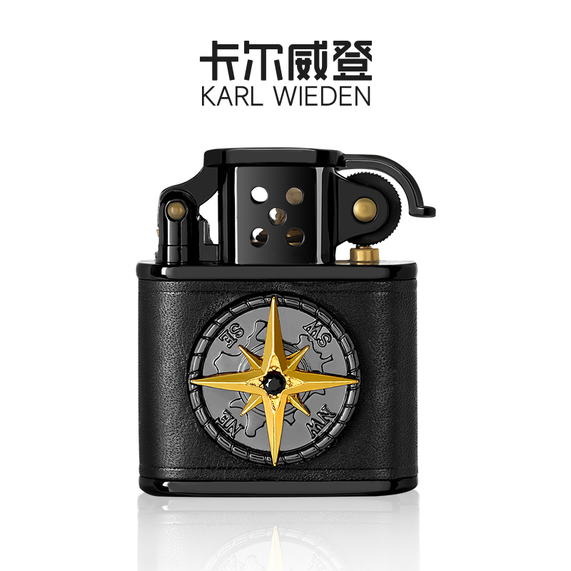 KW卡尔威登打火机送男友高档高颜值生日礼物男生防风煤油男士火机