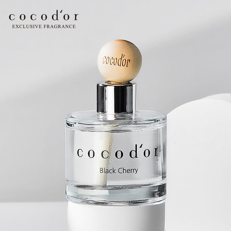 cocodor韩国车载木球香薰持久淡香车内香水高档香氛用品礼盒