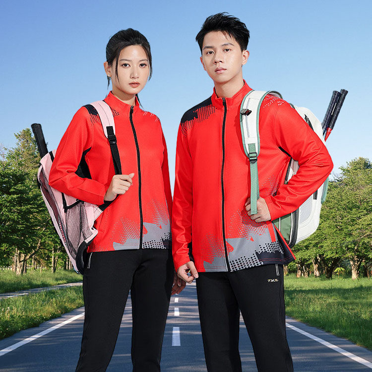 羽毛球服情侣休闲服男女外套