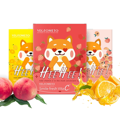韩国维格美天然VC咀嚼片独立包装