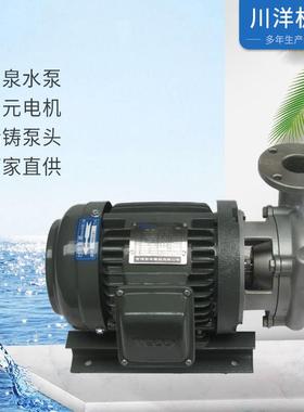 涂装循环涡流水泵牌不锈钢316L卧式离心水泵配东元AEVF电机