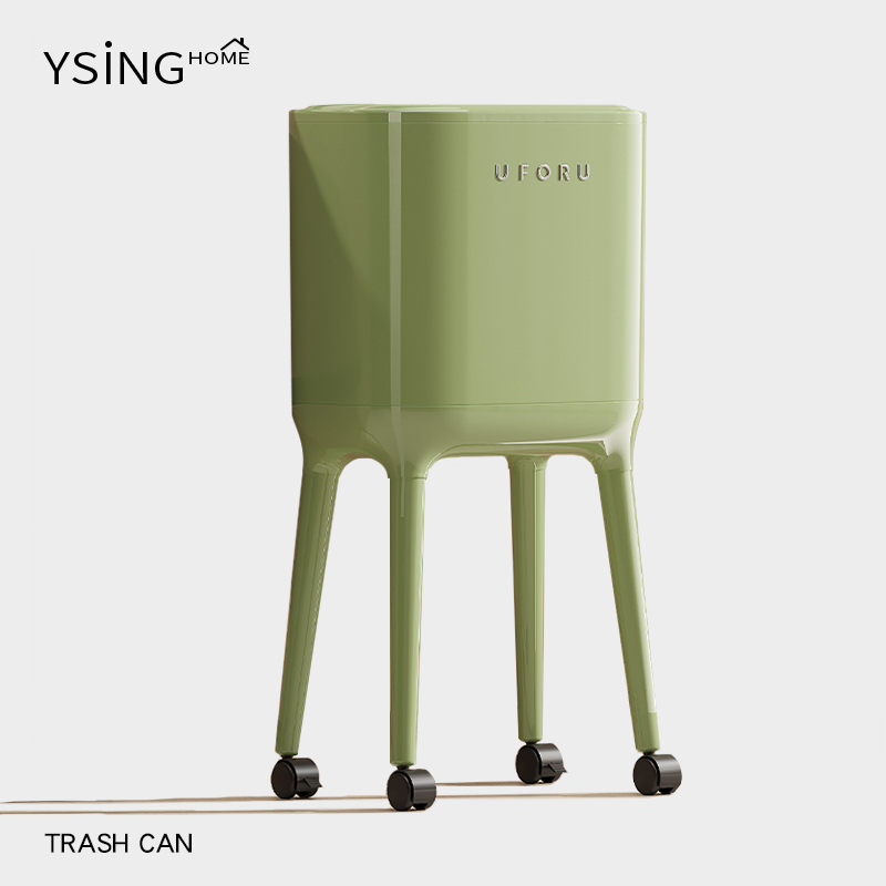 厨房垃圾桶专用免弯腰高款可移动