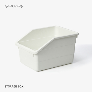 厨房家用直角收纳盒桌面收纳筐橱柜置物架杂物储物盒子分类整理盒