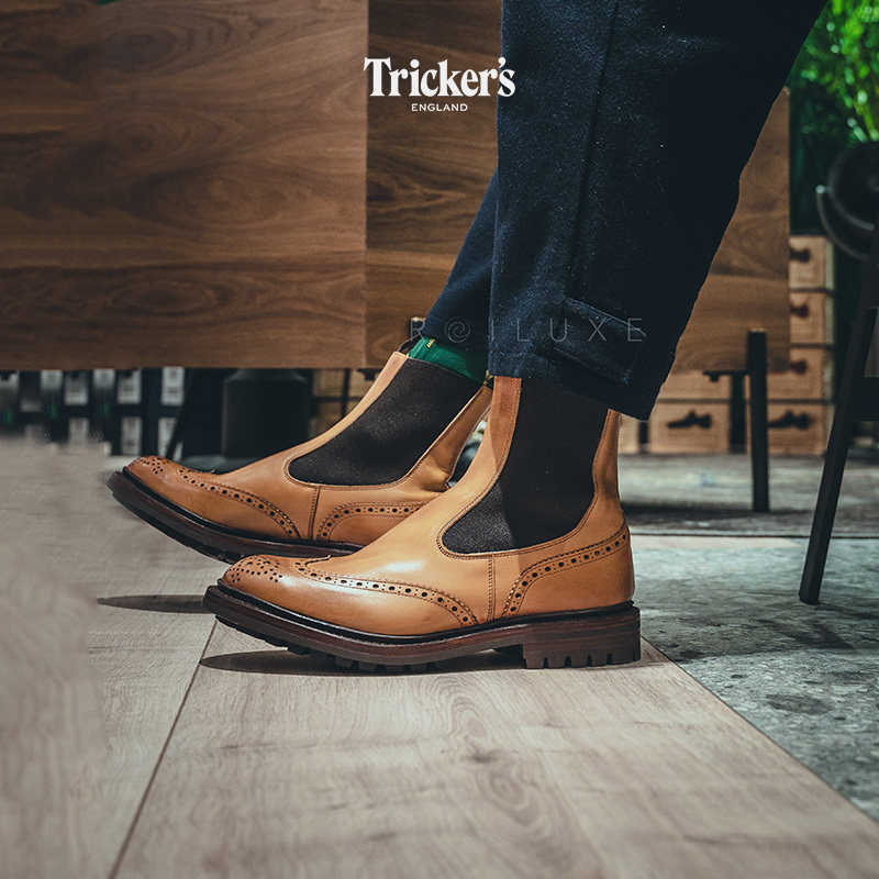 英国Tricker’s手工切尔西靴