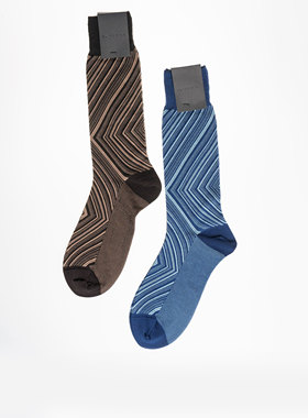 Roiluxe丝光棉西装绅士袜男士正装中长筒皮鞋棉袜 商务休闲花袜子