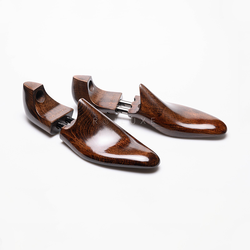 手工镂空防变形透气定型实木鞋撑