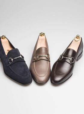意大利Stefano Bemer手工皮鞋 马衔扣loafer乐福男鞋 Roiluxe现货