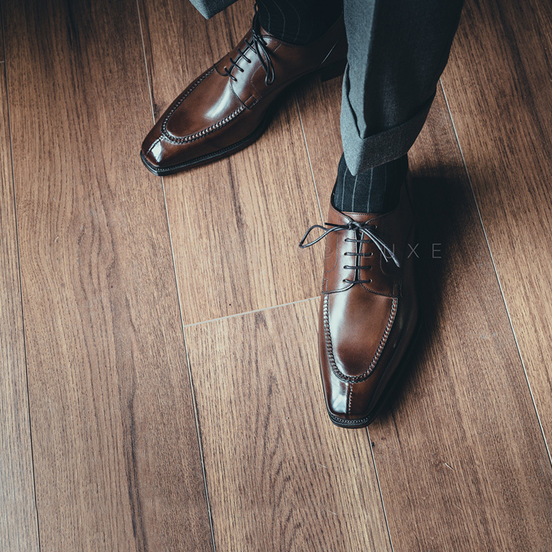 皮鞋英国gazianogirling固特异