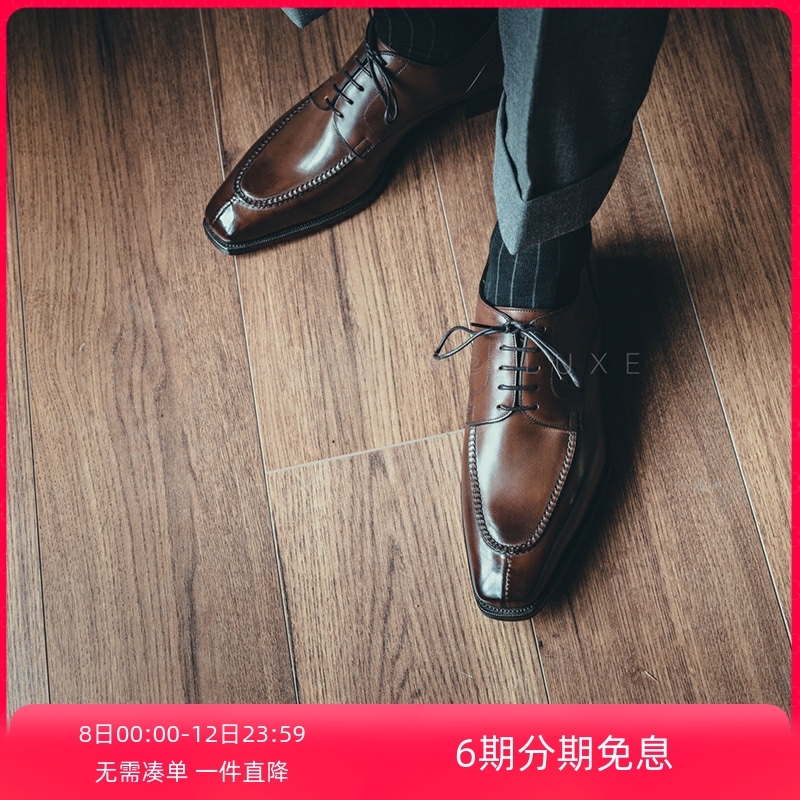 皮鞋英国gazianogirling固特异