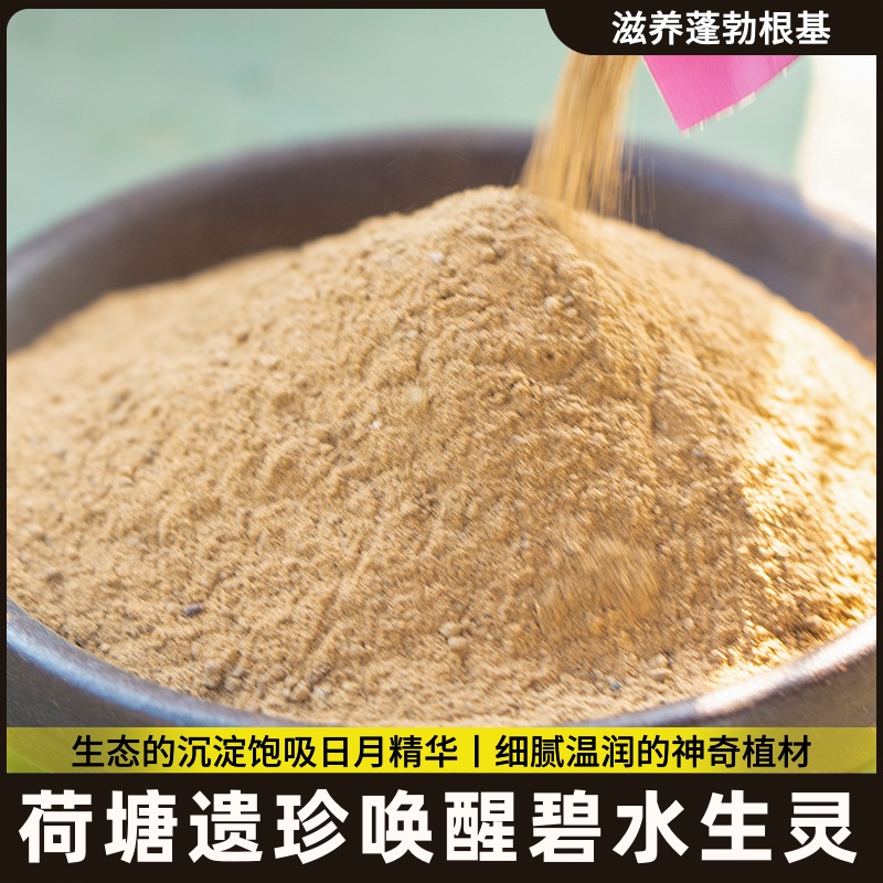 碗莲草泥高泥水草塘浑水专用肥力泥陶粒睡莲荷不土铜钱水培臭水泥