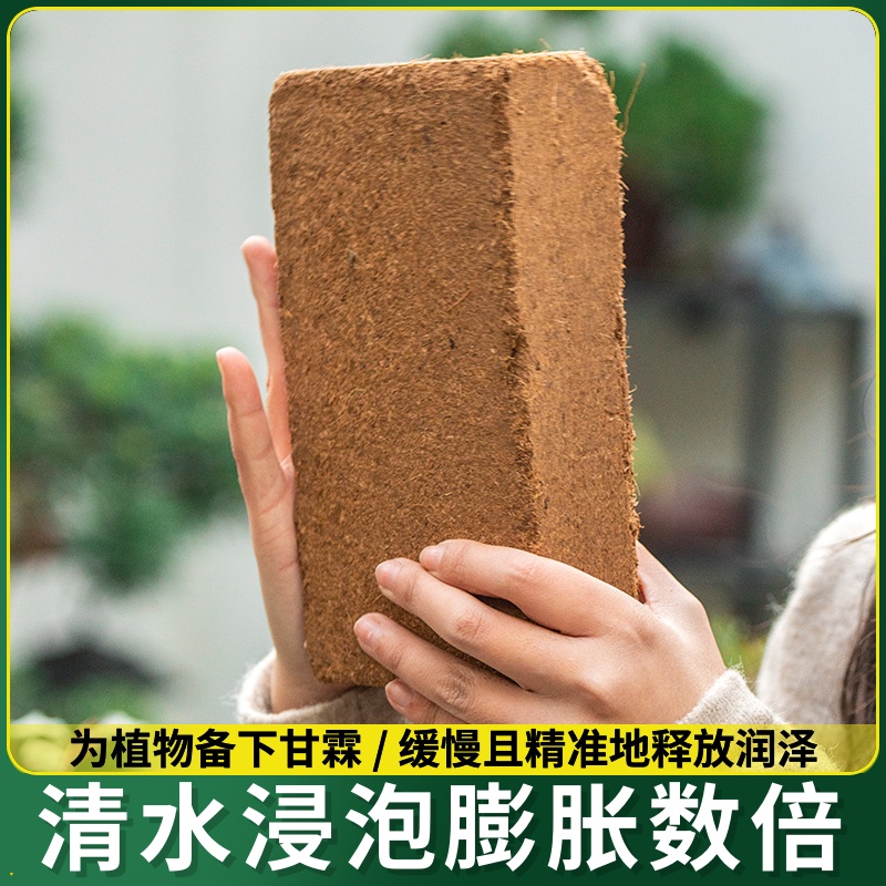 椰砖大块土壤种花种植椰壳椰子椰疏松粗种菜通用椰养花糠土型营养