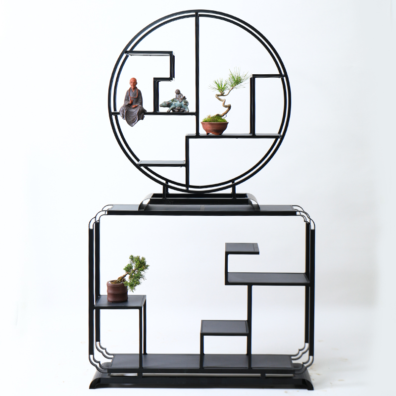 方形几架盆景盆景长铝合金托花架室外盆景底座大型架桌面户外案台