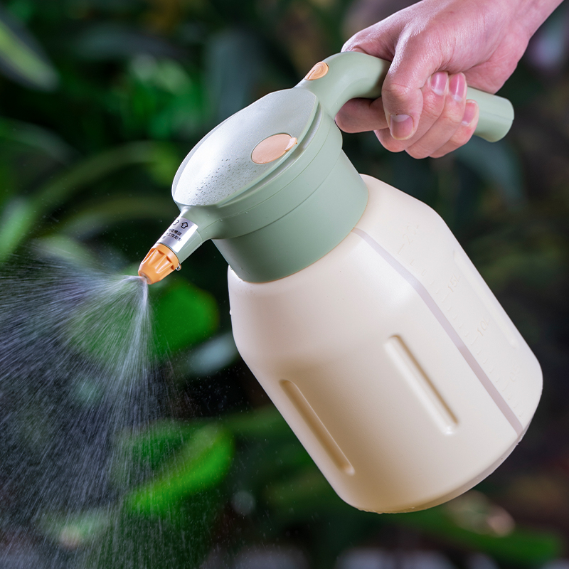 高压毒打洗车喷壶小型家用水枪喷雾器浇花喷洒药水农机快充消电动