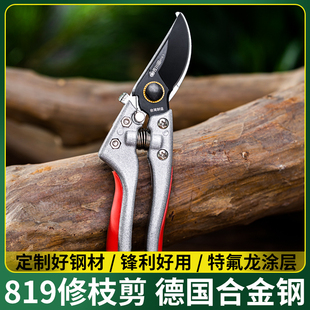 树木树枝园德国修枝剪刀剪花木修剪进口家用剪子果林剪刀园艺专用