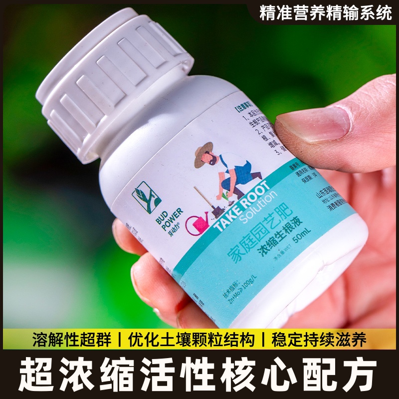 液通用营养快速强力液水土壤活力素扦插型移壮苗种植粉剂生根植物