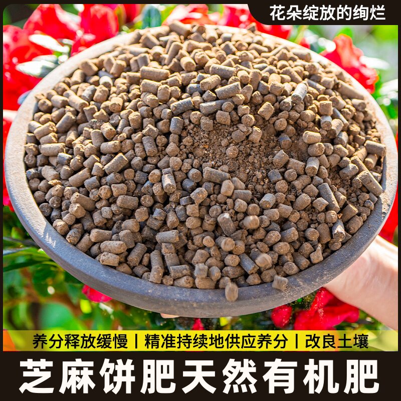 通用发酵种腐熟仔发酵剂肥颗豆饼饼肥种花环菜菜有机粒肥盆栽芝麻 - 实物图