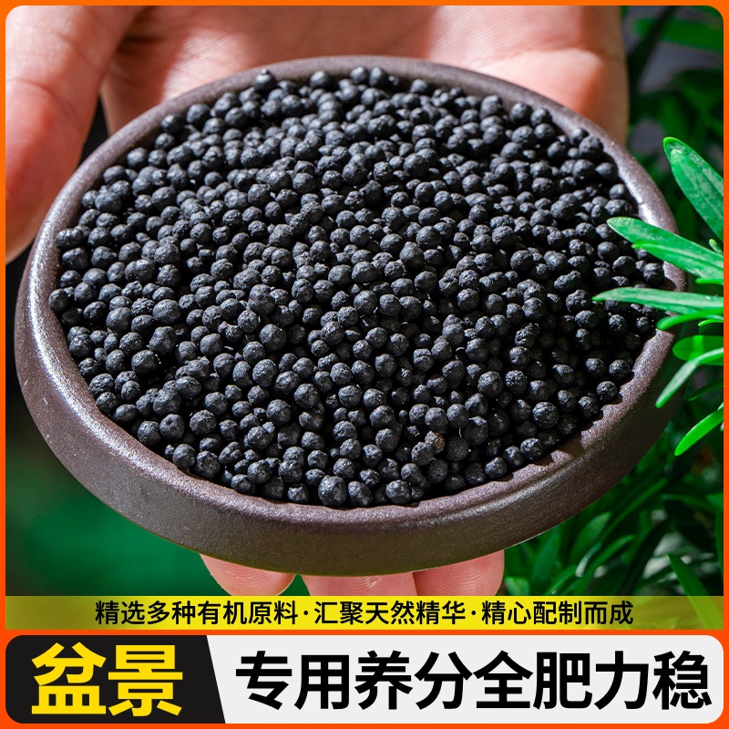 松柏花肥型通用植物盒专用长效营养营养金缓释弹子有机颗粒松有机