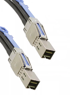 2米全新Mini SAS HD SFF8644转SFF8644服务器外置12G数据线