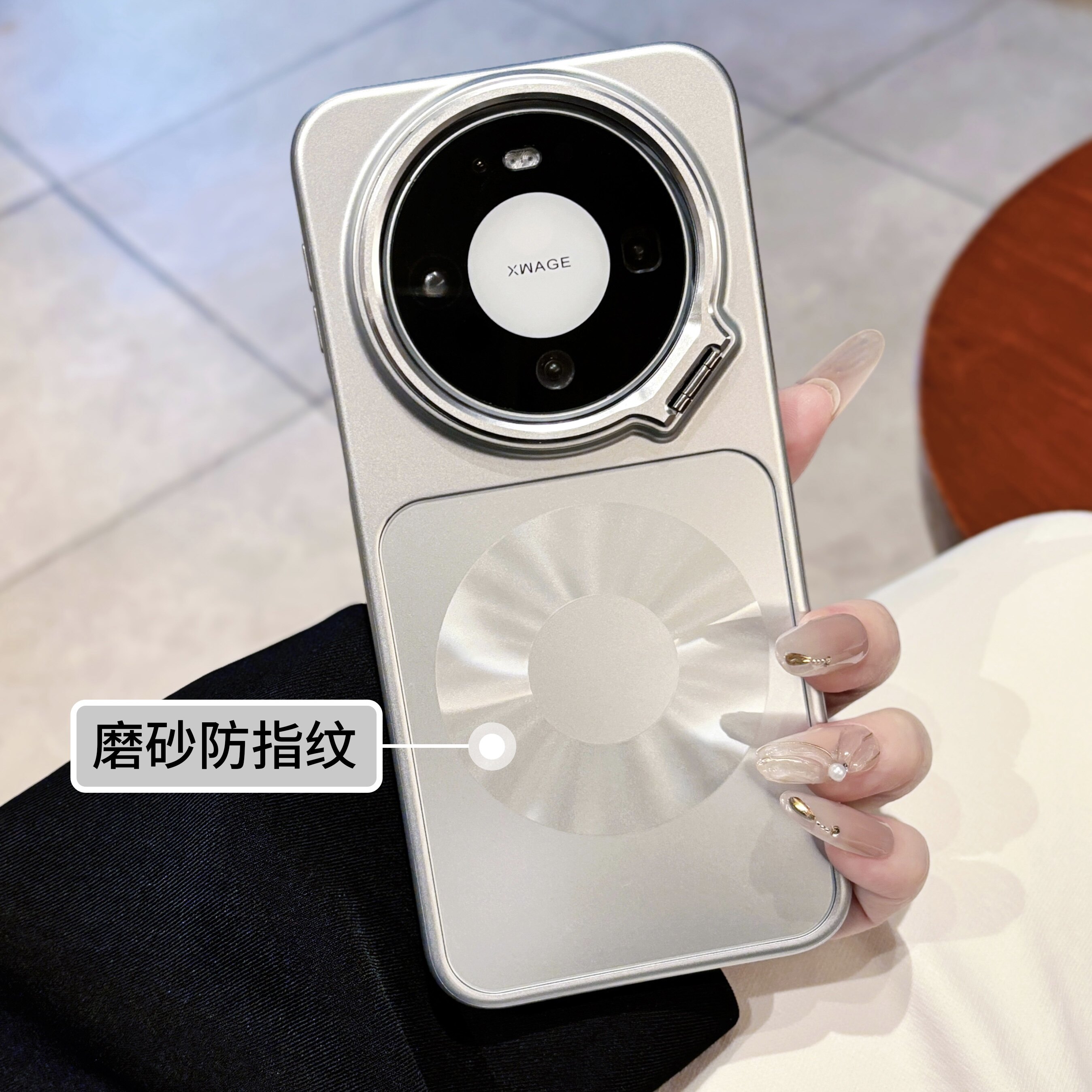 适用华为mate80手机壳新款mate70pro炫光磁吸散热镜头支架保护套全包魅特60防摔男女mt80高级m70高端por外壳
