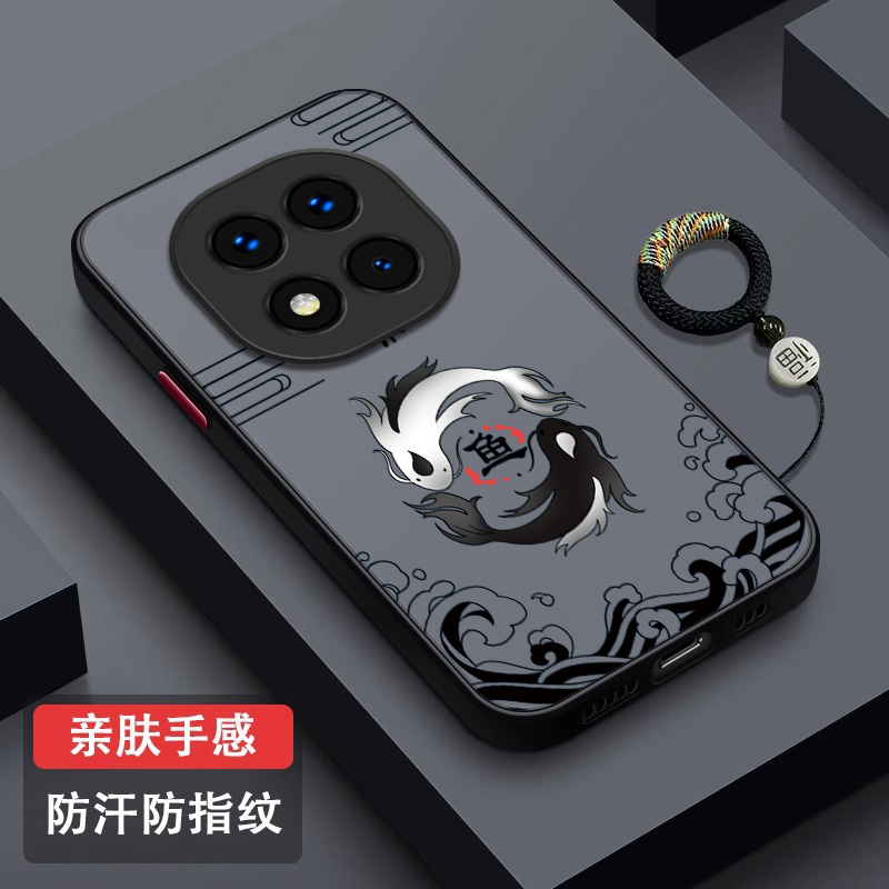 子非鱼适用红米note15手机壳note15pro肤感微磨砂pro+保护套全包防摔redminote15创意个性男女por指环外壳潮