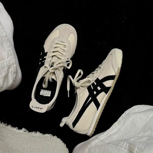 鬼家新款桦木黑德训鞋男女款休闲阿甘鞋夏季百搭情侣真皮运动板鞋