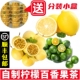 盒 送分装 新鲜钦密9号黄金百香果小金桔黄柠檬水果茶超值套餐